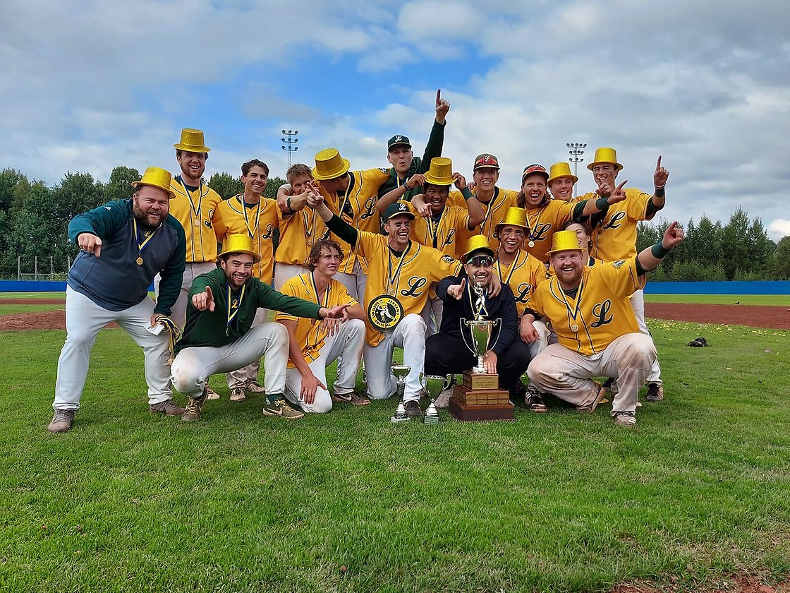 SM-guld i baseboll till Leksand Lumberjacks