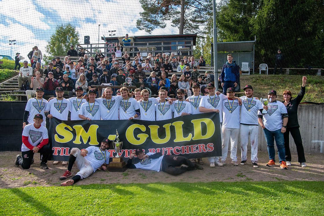 Rättvik svenska mästare i Baseboll!