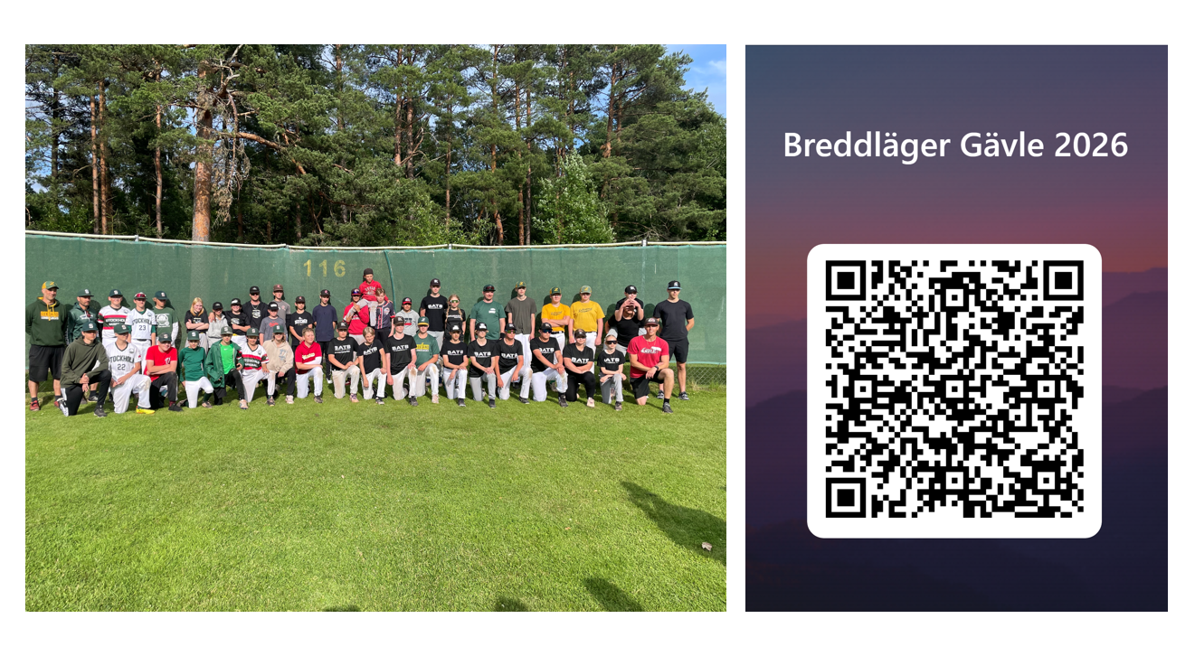 Breddläger för U15 Baseboll